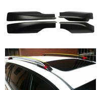 Perfect Fit Copertura Portapacchi Nero Guscio Estremità Rotaia per Toyota