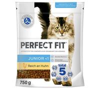Perfect Fit Junior <1 Ricco di Pollo Crocchette per gatto - 750 g