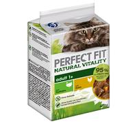 Perfect Fit Natural Vitality Adult 1+ Pollo & Tacchino umido per gatti - 6 x 50 g
