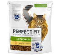 PERFECT FIT Senior 7+ 750 g alimento secco completo ricco di pollo per gatti anziani