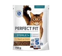 Perfect Fit Sterile 1+ Ricco di Pollo Crocchette per gatto - Set %: 6 x 750 g