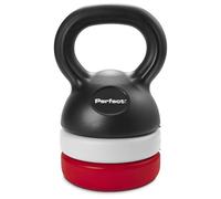 Perfect Kettlebell regolabile con 7 opzioni di peso (1.4-5.4 kg). manico ergonomico | Perfect 5.4