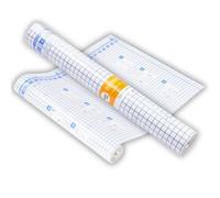 perfect line - Pellicola protettiva autoadesiva per libri, 5 m x 30 cm, trasparente e ritagliabile, ideale per libri, quaderni e materiale scolastico, resistente e resistente