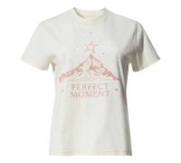 Perfect Moment - Vintage Logo Cotton Tee - - Tops - Donna - Bianco - S