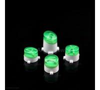 Perfect Part Bullet Buttons ABXY Mod Kit leve joystick per Xbox One S Slim Elite Controll di ricambio (verde trasparente)