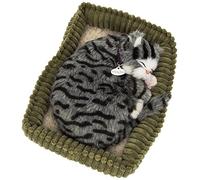 Perfect Petzzz - Gattino Che Dorme e Respira, Colore: Grigio tigrato, eta' 3 anni