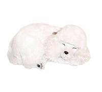 Perfect Petzzz ® The Original Breathing Pet Poodle New Huggable Soft Version Plush Toy Gift Bundle