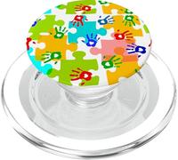 Perfect Sensory Autistic Mom Autism Awareness Autismo PopSockets PopGrip per MagSafe