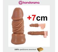 Perfect Sleeve prolunga fallica elastica mulatto extender per il pene da uomo +7