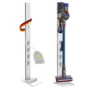 Perfect - Supporto universale per aspirapolvere, compatibile con Dyson V6, V7, V8, V10, V11, V12, V15, Gen5, a Pavimento, per accessori, colore: bianco.