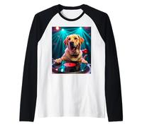 Perfect T-Shirt for Dog DJ - Love for Dogs Maglia con Maniche Raglan
