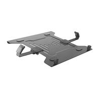 PerfectHD supporto per notebook per supporti da tavolo VESA, superficie di contatto 30x22,5 cm, carico massimo 9 kg, nero
