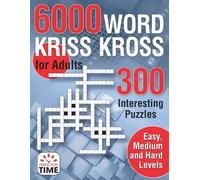 Perfection Time 6000 Words Kriss Kross for Adults (Tascabile)