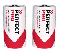 PerfectPro Batteria ricaricabile 1/2 Torcia (C) NiMH 4000 mAh 1.2 V 2 pz.