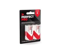 PerfectPro Batteria ricaricabile 1/2 Torcia (C) NiMH 4000 mAh 1.2 V 2 pz.