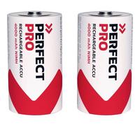 PerfectPro PE-B-C2 Batteria ricaricabile 1/2 Torcia (C) NiMH 4000 mAh 1.2 V 2 p