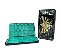 PERFECTSIGHT Switch Game Case Compatibile con Nintendo Switch 2/OLED/Switch Lite, 24 Switch Game Holder Custodia cartuccia con 24 giochi e 48 schede Micro SD, Kingdom Badge