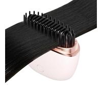 Perfektes Styling Unterwegs - Kabelloser Mini-Haarglätter Mit Spiegel Und USB | 2 Temperatureinstellungen Alle Haartypen, Antiverbrühung, 2000 mAh Akku | Ideal Für Reisen, Zuhause, 5 x 4 cm