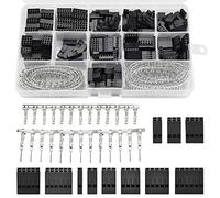 Perfetsell 620 pezzi connettore 2,54 mm 1 2 3 4 5 6 Pin