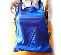 Perfetta per tenere le gambe al caldo Coperta per Fodera for coperta scaldavivande antivento for sedia a rotelle, coperta for sedia a rotelle, gamba calda, schienale(M)