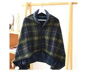 Perfetta per tenere le gambe al caldo Coperta per Mantello Coperta Ispessimento Scialle for uomo anziano Coperte calde for sedia a rotelle Mantieni la copertura, for i pazienti anziani