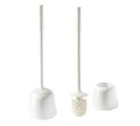 La Piacentina Perfetto Oronzo Portascopino e Scopino in Plastica con Manico Extra Lungo 54 cm