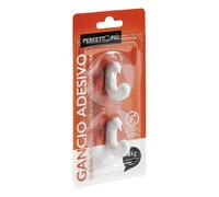 PERFETTO - 16950 - Gancio adesivo - mod.G - Perfetto - conf. 2 pezzi - 99843 - Conf. da 1 Pz. - 16950