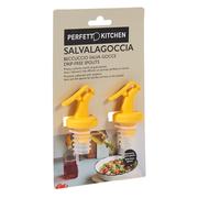 PERFETTO - 29012 - Tappi olio-aceto salvagoccia - Perfetto - set 2 pezzi - 89847 - Conf. da 1 Pz. - 29012