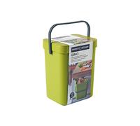 PERFETTO - 29100 - Pattumiera Gino - per rifiuti organici - 5 L - verde - Perfetto - 91833 - Conf. da 1 Pz. - 29100