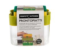 PERFETTO - 29118 - Dispenser detersivo stoviglie ProntoPiatti - con spugna abrasiva - 350 ml - Perfetto - 100172 - Conf. da 1 Pz. - 29118