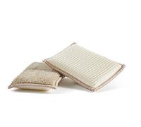 Perfetto Eco Bamboom Spugna, Bamboo, Multicolore, 13 X 9 X 2.5 Cm, 2 unità