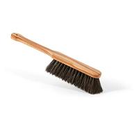 Perfetto Eco, Midnight 0002C, Spazzola Ecologica in Crine e Manico in Legno, Naturale, 34 cm