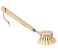 Perfetto Eco Tessa 0002F Scopino Lavapiatti Ecologico in Tampico, Legno Naturale, 27 cm.