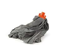 Perfetto Factory Perfetto Testina in Microfibra, Tessuto, Grigio, 10 x 10 x 33 cm