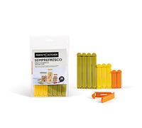 PERFETTO - 29010 - Pinze chiudi pacco Semprefresco - Perfetto - set 10 pezzi - 91150 - Conf. da 1 Pz. - 29010