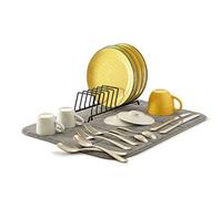 PERFETTO - 29111 - Tappetino scolapiatti con griglia - in microfibra - 9 posti - Perfetto - 91151 - Conf. da 1 Pz. - 29111