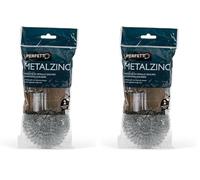 Perfetto Paglietta Zincata Gr.30 Pz 2 (Confezione da 2)