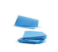 PERFETTO - 0231A - Pannospugna Aquos - 18 x 20 cm - azzurro - Perfetto - pack 10 pezzi - 89413 - Conf. da 1 Pz. - 0231A