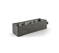 Perfetto Più Easybox Organizer Cassetto Tnt 5 Posti, Tessuto, Cenere, 12.0x40.0x11.0 Cm