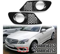 Perfetto ricambio lampada nebbia lunetta coperchio griglia esterna per Mercedes
