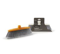 Perfetto Lulu Scopa per Interni, Plastica, Zucca/Ghiaccio, 32x6x12.5 cm