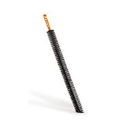 Perfetto Specialnet Pulitermo, Plastica, Coccia Zucca/Setole Nero, 5,5 x 5,5 x 78 cm