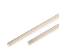 PerfettoFactory - 0037A - Manico in legno con foro - lunghezza 140 cm - PerfettoFactory - 74135 - Conf. da 1 Pz. - 0037A