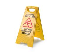 PerfettoFactory - 0466 - Cartello Pavimento Bagnato - 30x62 cm - PerfettoFactory - 74200 - Conf. da 1 Pz. - 0466