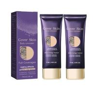 Perfezionatore di copertura per il corpo, copertura per il corpo, trucco di copertura per tatuaggi, trucco per il corpo dalla lucentezza naturale, impermeabile e non trasferibile (2pcs)