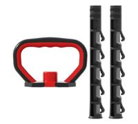 perfk 1 Maniglia per Kettlebell, Portatile E Regolabile, Accessorio per Allenamento con Pesi Ed Esercizi con Manubri, Realizzata in Materiale PP Funzionale, Manubrio Stile B