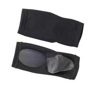 perfk 1 paio di calzini con supporto per arco, punta aperta, protezione per arco alto, calzini in gel ventilato per tallone, tutore di