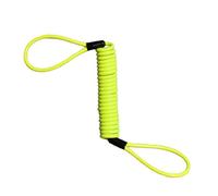 perfk 150cm Alarm Security Spring Cavo Moto, giallo