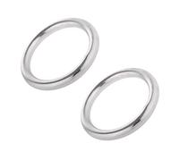 perfk 2-304 Acciaio Inossidabile Solido Saldato Lucido Marino, 7x50mm