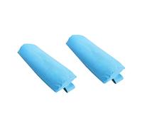 perfk 2 Cuscini poggiatesta per Chaise Longue, Morbidi, per Interni ed Esterni, Portatili, Multifunzione, per Il Collo, Cielo Blu